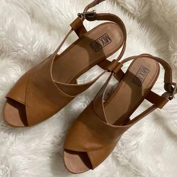 Mix no6 Camel Wedges Size 10 - Picture 12 of 14